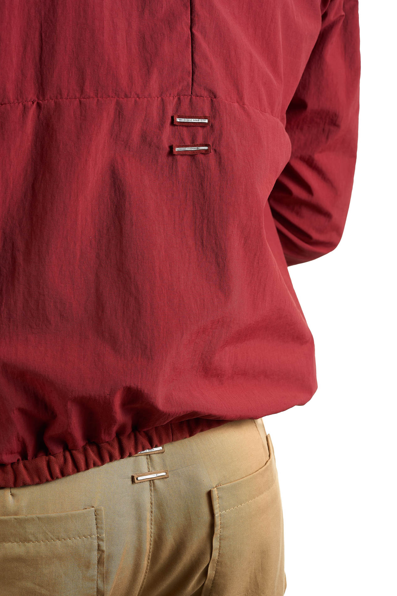 DANIELE BASTA LEATHER AND SILVER JACKET